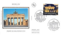 FRANCE.FDC.AM11474.27/08/2005.Cachet Paris.Berlin.Porte De Brandebourg - 2000-2009