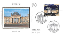 FRANCE.FDC.AM11475.27/08/2005.Cachet Paris.Berlin.Reichstag - 2000-2009