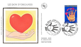 FRANCE.FDC.AM11556.22/06/2004.Cachet Paris.Le Don D'organes - 2000-2009