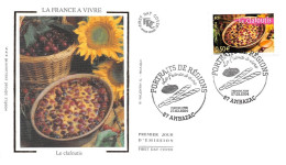 FRANCE.FDC.AM11534.27/03/2004.Cachet Ambazac.Portraits De Régions.Le Clafoutis - 2000-2009