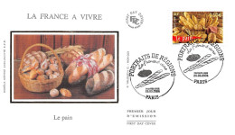 FRANCE.FDC.AM11531.26/03/2004.Cachet Paris.Portraits De Régions.Le Pain - 2000-2009