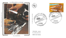 FRANCE.FDC.AM11526.26/03/2004.Cachet Thiers.Portraits De Régions.La Coutellerie - 2000-2009