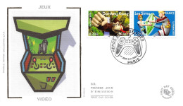 FRANCE.FDC.AM11504.11/11/2005.Cachet Paris.Jeux Vidéo.Donkey Kong.Les Sims - 2000-2009