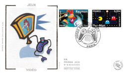 FRANCE.FDC.AM11503.11/11/2005.Cachet Paris.Jeux Vidéo.Rayman.Pac-Man - 2000-2009