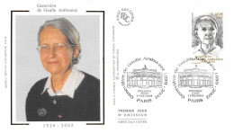 FRANCE.FDC.AM11686.11/02/2003.Cachet Paris.Geneviève De Gaulle Anthonioz.1920-2002 - 2000-2009