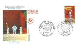 FRANCE.FDC.AM11381.19/03/2005.Cachet Biarritz.Portraits De Régions.La Pelote Basque - 2000-2009