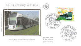 FRANCE.FDC.AM11369.16/12/2006.Cachet Paris.Le Tramway à Paris - 2000-2009