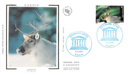 FRANCE.FDC.AM11650.06/12/2003.Cachet Paris.Unesco.Laponie.Le Renne - 2000-2009