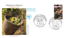 FRANCE.FDC.AM11371.25/03/2006.Cachet Epernay.Portraits De Régions.Les Vendanges - 2000-2009