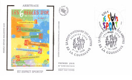 FRANCE. FDC.n°208539. 4/10/2008. Cachet Courneuve. Arbitrage Et Esprit Sportif - 2000-2009