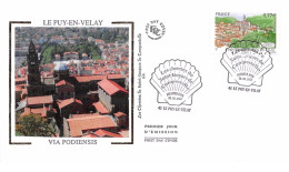 FRANCE. FDC. N°208299. 30/03/2012. Cachet Puy En Velay. Via Podiensis. Chemins De St Jacques De Compostelle - 2010-2019