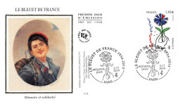 FRANCE. FDC. N°208339. 6/11/2014. Cachet Paris. Le Bleuet De France. Mémoire Et Solidarité. - 2010-2019