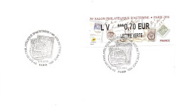 FRANCE. FDC. N°206832. 03/11/2016. Cachet Paris. Salon Philatélique D'automne. - 2010-2019