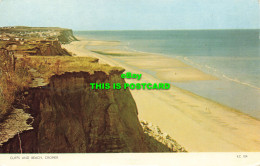 R573370 Cliffs And Beach. Cromer. KC 104. Cotman Color. Jarrold. 1963 - Monde