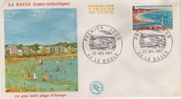 FRANCE : FDC 1502 - La Baule (La Baule, 22/7/67) - PRIX FIXE - - 1960-1969