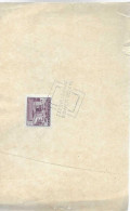 Postzegels > Europa > Hongarije > 1945-60 >kaart Met 1 Postzegel Uit 1952 (17083) - Cartas & Documentos