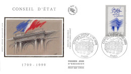 FRANCE.FDC.AM11977.11/12/1999.Cachet Paris.Conseil D'Etat.1799-1999 - 1990-1999