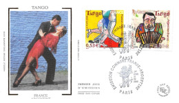 FRANCE.FDC.AM11336.21/06/2006.Cachet Paris.France-Argentine.Tango - 2000-2009