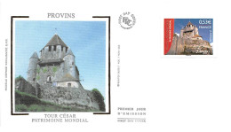 FRANCE.FDC.AM11322.Patrimoine Mondial.Provins.Tour César. - 2000-2009