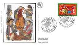 FRANCE.FDC.AM11944.12/08/2000.Cachet Confolens.Folklores - 2000-2009