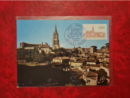 Carte Maximum 1981 SAINT EMILION - 1980-1989