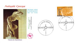 FRANCE.FDC.AM11287.27/01/2007.Cachet Paris.Antiquité Grecque.Victoire De Samothrace - 2000-2009