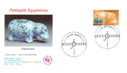 FRANCE.FDC.AM11285.27/01/2007.Cachet Paris.Antiquité Egyptienne.Hippopotame - 2000-2009