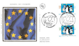 FRANCE.FDC.AM11896.01/12/2001.Cachet Strasbourg.Conseil De L'Europe - 2000-2009