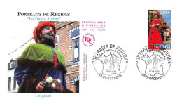 FRANCE.FDC.AM11268.29/09/2007.Cachet Dunkerque.Portraits De Régions.Les Géants - 2000-2009