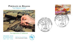 FRANCE.FDC.AM11265.29/09/2007.Cachet Aubusson.Portraits De Régions.Les Tapisseries D'Aubusson - 2000-2009