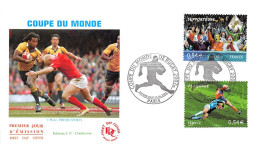 FRANCE.FDC.AM11260.23/06/2007.Cachet Paris.Coupe Du Monde De Rugby - 2000-2009