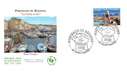 FRANCE.FDC.AM11252.24/02/2007.Cachet Saint-Tropez.Portraits De Régions.Saint-Tropez - 2000-2009