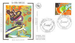 FRANCE.FDC.AM11875.22/09/2001.Cachet Paris.Sciences.Le XXe Siècle.La Pénicilline - 2000-2009