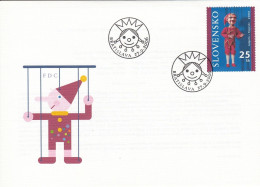 FDC SLOVAKIA 543 - Marionnetten