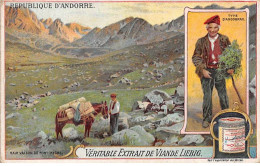 Chromos.AM13185.Liebig.République D'Andorre.Haut Vallon De Font Nègre.Type D'Andorran - Liebig