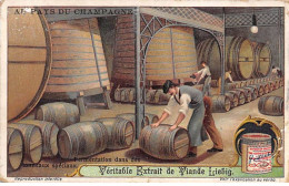 Chromos.AM13179.Liebig.Au Pays Du Champagne.Fermentation Dans Des Tonneaux Spéciaux - Liebig