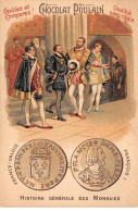Chromos.AM14469.6x9 Cm Environ.Poulain.Histoire Générale Des Monnaies.N°46.France-Valois.François I - Poulain