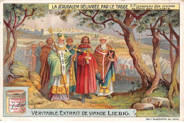 Chromos.AM13128.Liebig.Jérusalem Délivrée Par Le Tasse.3.Procession Des Croisés Au Mont Des Oliviers - Liebig