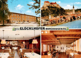 73651644 Burghausen Salzach Hotel Gasthof Gloecklhofer Restaurant Stadtpanorama  - Burghausen