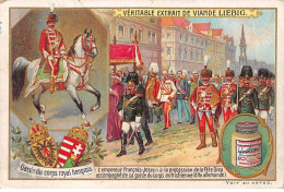 Chromos.AM13385.Liebig.Garde Du Corps Royal Hongrois.L'empereur François-Joseph à La Procession De La Fête Dieu... - Liebig