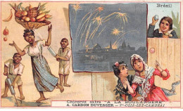 Chromos.AM16612.9x13 Cm Environ.Chicorée.A La Boulangère.Brésil.feux D'artifice.Koboldas.Boule D'amidon - Tea & Coffee Manufacturers