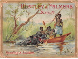 Chromos.AM16553.8x11 Cm Environ.Huntley Et Palmers.Biscuits.Reading Et London - Autres & Non Classés