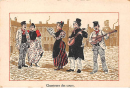 Chromos.AM16574.8x12 Cm Environ.Chicorée.A La Boulangère.Chanteurs Des Cours - Thé & Café