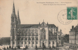 ZY 84-(61) LA CHAPELLE MONTLIGEON - ABSIDE DE L' EGLISE DES AMES DELAISSEES - 2 SCANS - Otros & Sin Clasificación