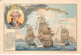 Chromos -COR11087- Chicorée à La Boulangère- Du Couëdic- La Surveillante- Le Québec- Bateaux  - 8x12cm Env. - Tea & Coffee Manufacturers