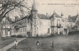 ZY 85-(62) MONT SAINT ELOI - LE CHATEAU - ANIMATION - JARDINIERS - 2 SCANS - Otros & Sin Clasificación