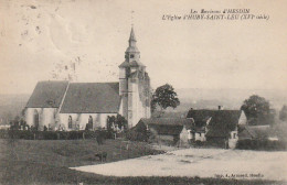 ZY 85-(62) LES ENVIRONS D' HESDIN - L' EGLISE D' HUBY SAINT LEU - CIMETIERE - 2 SCANS - Otros & Sin Clasificación