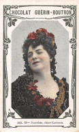 Chromos -COR11617 - Chocolat Guérin-Boutron - Madame Nuovina - Dans Carmen -  6x10cm Env. - Guerin Boutron