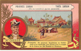 Chromos -COR11327 -Poivres & Thés Sarah - Mr Chessé - Homme - Maisons -  10x6cm Env. - Altri & Non Classificati