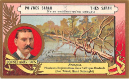 Chromos -COR11322 -Poivres & Thés Sarah - Bonnel De Mezieres - Afrique Centrale - Branche - Fleuve  -  10x6cm Env. - Altri & Non Classificati